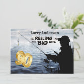 Volwassen vissersmijlpaal 90 september - Big One Kaart (Staand voorkant)