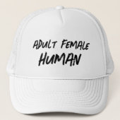 Volwassen Vrouw mens Trucker Pet (Voorkant)