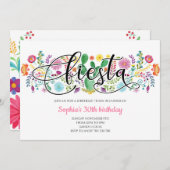 Volwassen vrouwen Fiesta Party Cactus Mexicaanse v Kaart (Voorkant / Achterkant)