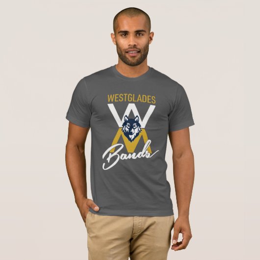Volwassen Westglades Band T-Shirt (Voorkant volledig)