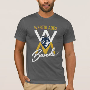 Volwassen Westglades Band T-Shirt