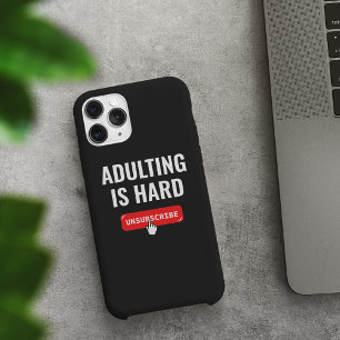 Volwassen Worden Is Moeilijk - Uitschrijven Aanp Case-Mate iPhone Case