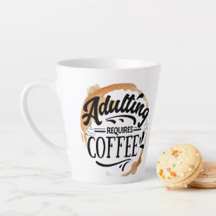 VOLWASSEN WORDEN VEREIST COFFIE - COFFIE LIEFDE LATTE MOK
