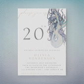 Volwassen Zeemeermin ELKE verjaardagsfeestuitnodig