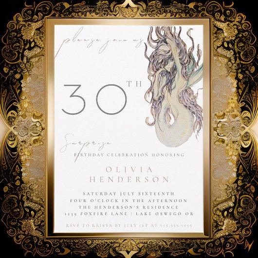 Volwassen Zeemeermin ELKE verrassing verjaardag ui