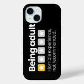 Volwassen zijn Case-Mate iPhone case (Achterkant)