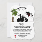 Volwassendochter Birthday Uitnodiging (Voorkant)