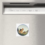 Volwassene en Pup Magneet (Insitu (Vaatwasser))