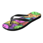 Volwassene, Flip Flops met brede bandjes (Schuin)