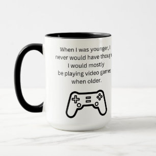 Volwassene Gamer Humor Koffie Mok