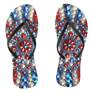 Volwassene Slanke Riemen met Nederlandse Kleuren Teenslippers