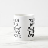 volwassene zijn is het domste wat ik gedaan heb koffiemok (Center)