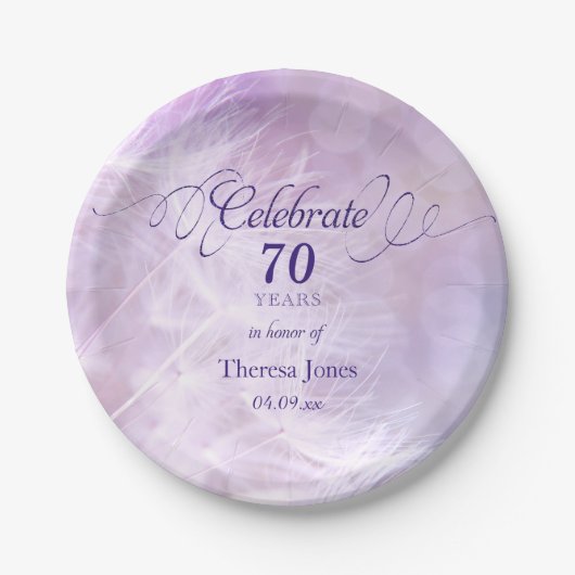 Volwassenen Aangepast 7-inch Bord voor verjaardags (Voorkant)