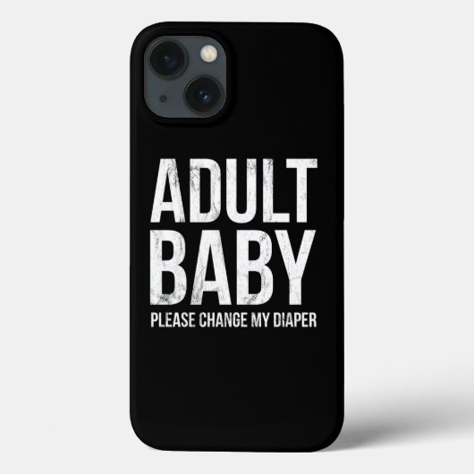 Volwassenen Baby Verander mijn luiderswinkelen Case-Mate iPhone Case (Achterkant)