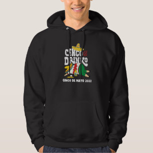 Volwassenen Cinco De Mayo Tequila Margarita Drink Hoodie