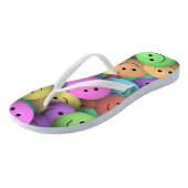 Volwassenen, dunne Teenslippers (Schuin)