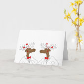 Volwassenen Eland Valentijnskaart Kaart (Gele Bloem)