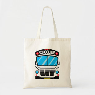 Volwassenen en Kinder schoolbus Tote Bag