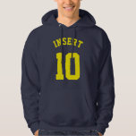 Volwassenen en nakomelingen | Sport Jersey Design Hoodie<br><div class="desc">Volwassenen en nakomelingen | Sport Jersey Design Mannen Jersey Hooded Sweatshirt</div>