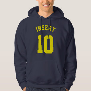 Volwassenen en nakomelingen   Sport Jersey Design Hoodie