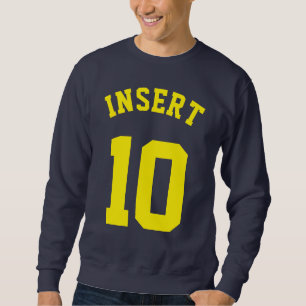 Volwassenen en nakomelingen Sport Jersey Design Trui