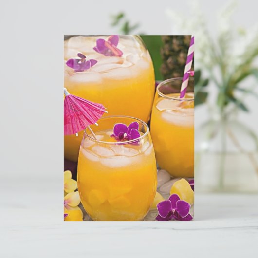 ***VOLWASSENEN*** FEESTUITNODIGING VOOR ALLE LEUKE KAART (Staand voorkant)