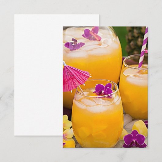 ***VOLWASSENEN*** FEESTUITNODIGING VOOR ALLE LEUKE KAART (Voorkant / Achterkant)