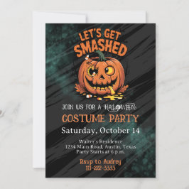 Volwassenen Halloween-feest Verschrikkelijke Nacht Kaart