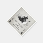 Volwassenen Halloween-feest Vintage Gotische Heks Servet (Hoek)