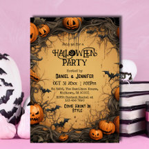 Volwassenen Halloween-feest vintage griezelige pom