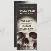 Volwassenen Halloween Kostuum Feest Schedel Kaart (Voorkant / Achterkant)