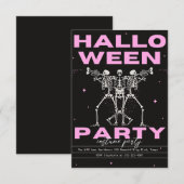 Volwassenen Halloween Party  Gothic Skull Kaart (Voorkant / Achterkant)
