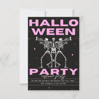 Volwassenen Halloween Party Gothic Skull Kaart