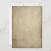 Volwassenen Halloween Party Gothic Skull Kaart (Achterkant)