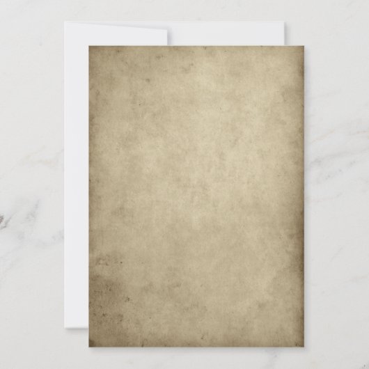 Volwassenen Halloween Party  Gothic Skull Kaart (Achterkant)