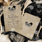 Volwassenen Halloween Party  Gothic Skull Kaart