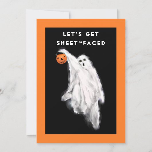 Volwassenen Halloween Uitnodigingen (Voorkant)