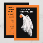 Volwassenen Halloween Uitnodigingen (Voorkant / Achterkant)