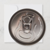 Volwassenen honkbal verjaardagsfeestje kaart (Achterkant)