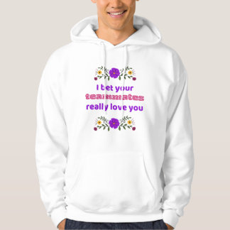 Volwassenen Hoodie Hockey Sweatshirt Teamgenoten