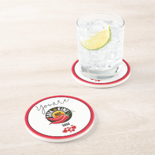 Volwassenen Humor Sofa King Hot Valentijnsdag Onde Zandsteen Onderzetter