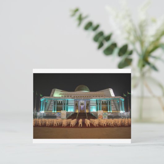 Volwassenen in Turkmenistan Briefkaart (Staand voorkant)