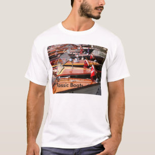 Volwassenen Klassieke Boats T Shirt. T-shirt