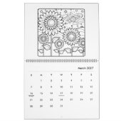 Volwassenen Kleurkalender Kalender (Mar 2027)