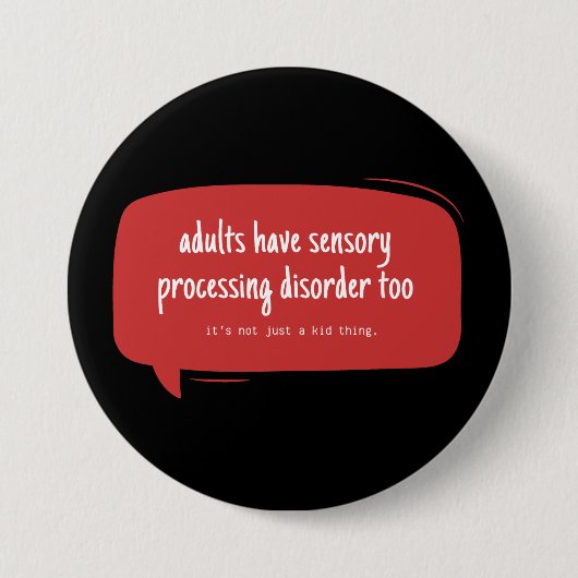 volwassenen kunnen ook spd hebben ronde button 7,6 cm (Voorkant)