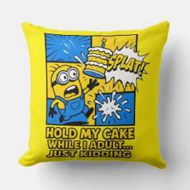 Volwassenen maken een grapje kussen