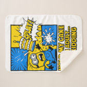 Volwassenen maken een grapje sherpa deken (Voorkant (horizontaal))