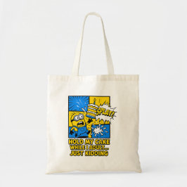 Volwassenen maken een grapje tote bag