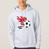 Volwassenen overhemd hoodie (Voorkant)