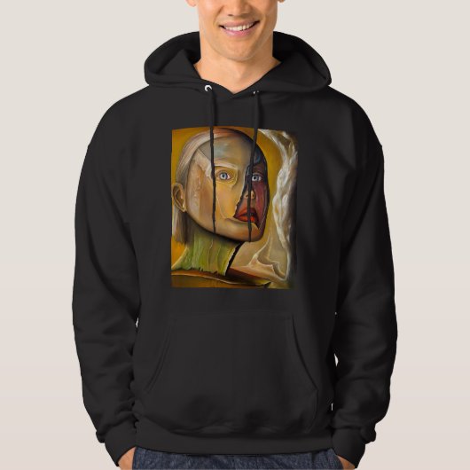 Volwassenen Pullover Hoodie (Voorkant)